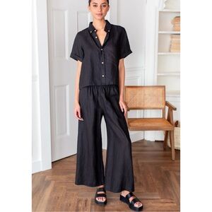 Emerson Fry NWT Black Pull On Pant with Pockets Size Large